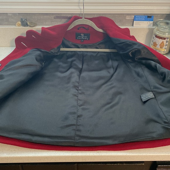 Red wool jacket - Picture 7 of 11